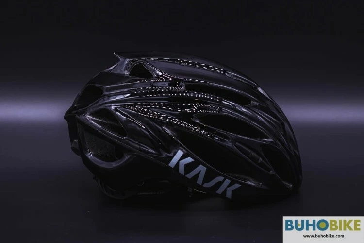 CASCO BICICLETA KASK RAPIDO NEG-NEG ORIGINAL 5 CASCO BICICLETA KASK RAPIDO NEG-NEG ORIGINAL - Imagen 5