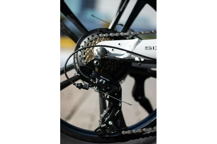 E-BIKE PLEGABLE SIX BIKES FAT SPORT ESB-66 BLANCO 4 E-BIKE PLEGABLE SIX BIKES FAT SPORT ESB-66 BLANCO - Imagen 4