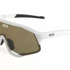 GAFAS CICLISMO KOO DEMOS BLANCAS LENTE BROWN