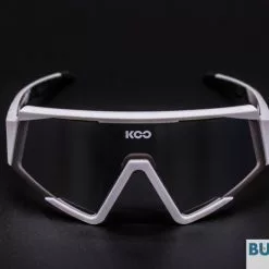 GAFAS CICLISMO KOO SPECTRO BLANCAS LENTE SUPER SILVER