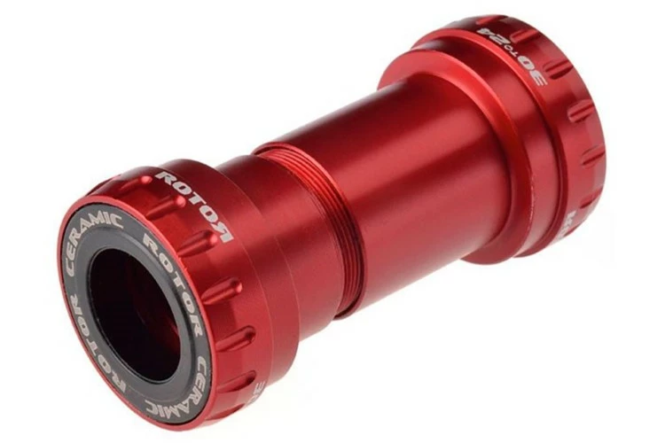 PEDALIER ROTOR BB4224 RD 68MM CERÁMICA ROJO 1 PEDALIER ROTOR BB4224 RD 68MM CERÁMICA ROJO