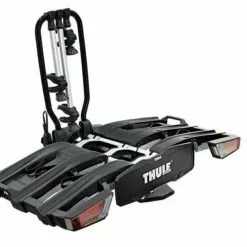 PORTABICI THULE BOLA EASYFOLD XT 3BICIS 13PINES PLATA